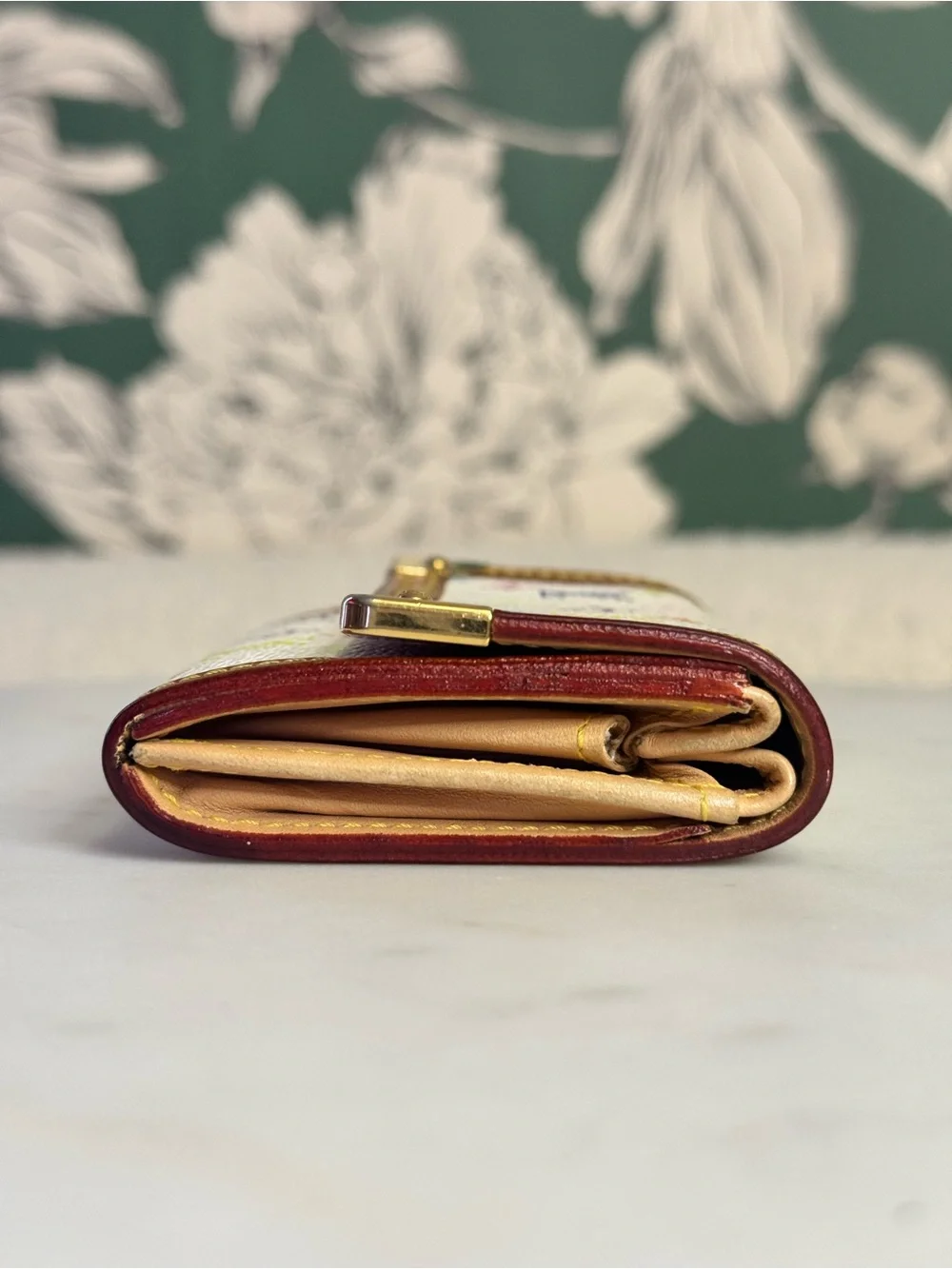 Louis Vuitton Murakami Compact Wallet Authentic